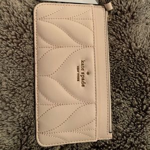 NWT Kate Spade large slim card holder